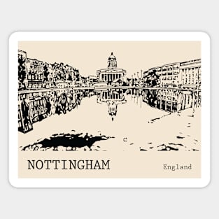 Nottingham England Magnet